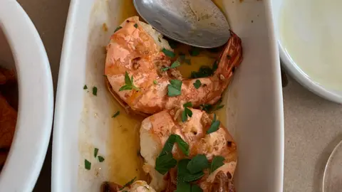 Chef Jean Pierre's Shrimp Ajillo 