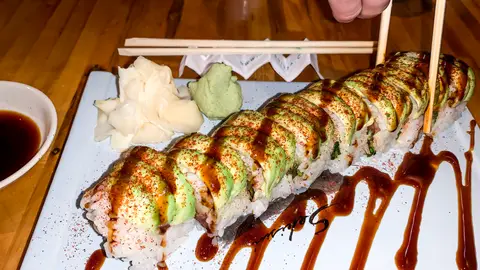 Rainbow Roll Sushi - A Japanese Creation! - The Foreign Fork