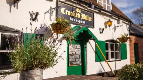 The Crooked Billet Restaurant Henley on Thames Oxfordshire