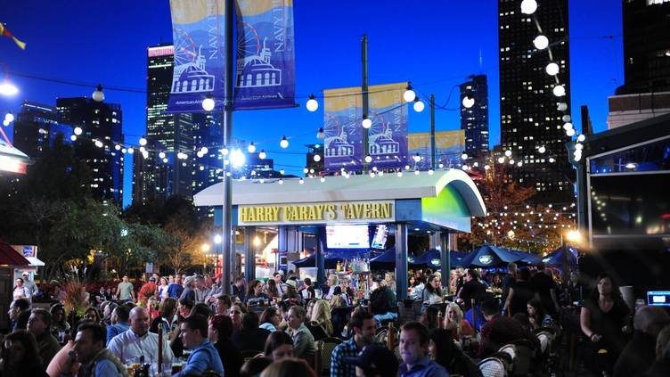 Holy Cow! Burger - Picture of Harry Caray's Tavern on Navy Pier