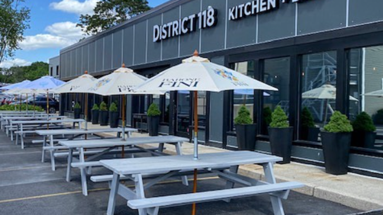 district 118 kitchen and bar menu