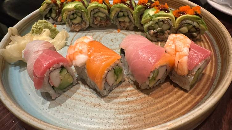 Tuna, sea urchin, salmon, golden eye snapper and eel from Sushi Ota San  Diego : r/sushi