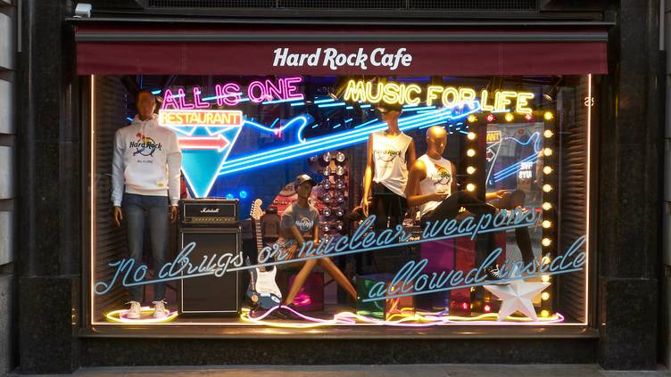 London Restaurants, Hard Rock Cafe London