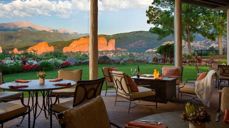 Garden Of The Gods Grand View Dining Room