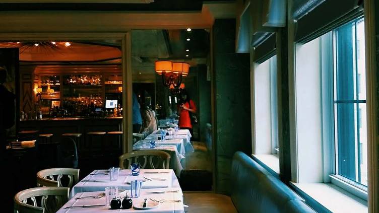 Inside Goodman's Bar, Bergdorf's New Parisian Brasserie in New