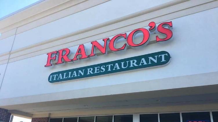 Franco's on sale italian restaurant