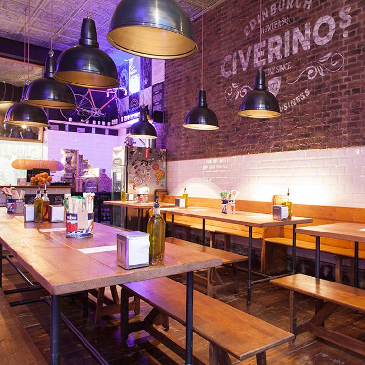 Civerinos Italian Street Food Pizza Bar Restaurant Edinburgh