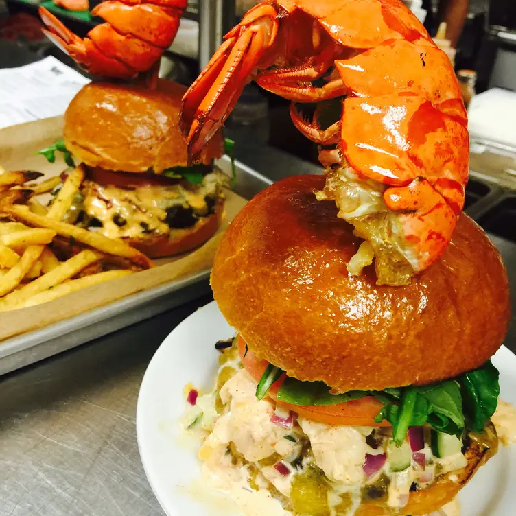 Lobster Burger - Industry Bar & Grill, Calabasas, CA