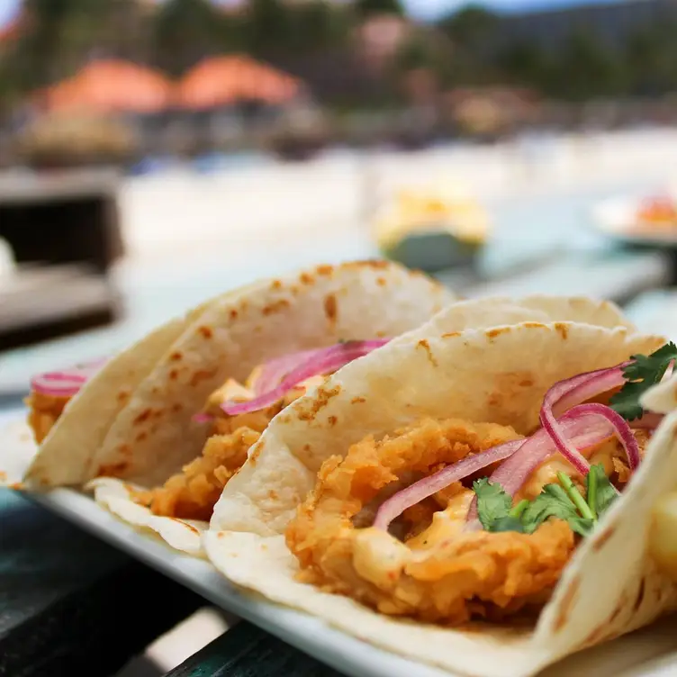 Calamari Tacos - Pelican Nest Seafood Grill, Palm Beach, Aruba