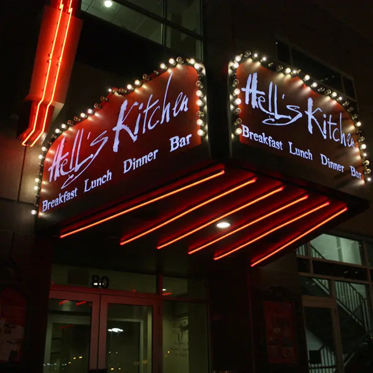 Restaurant Exterior Marquee - Hell's Kitchen Minneapolis, Minneapolis, MN