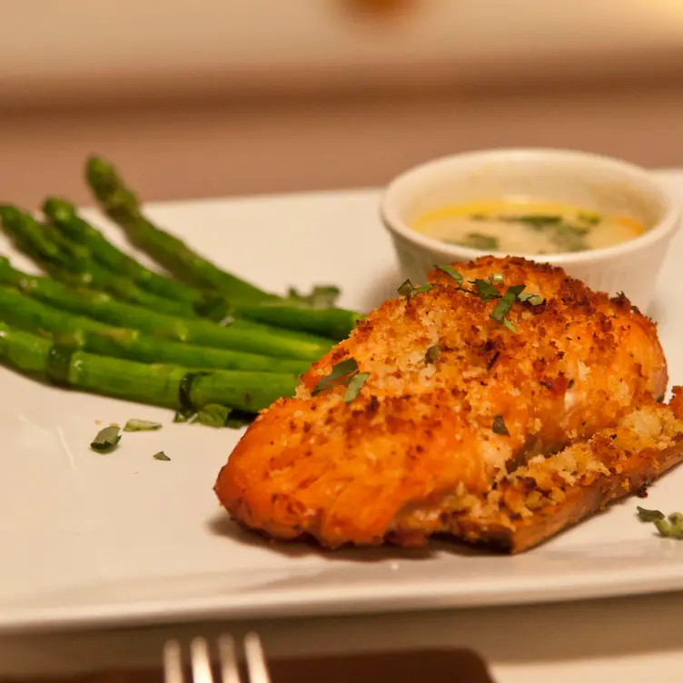 Cedar Plank Salmon - Cafe Flora, Steak-Italian, Palm Beach, FL