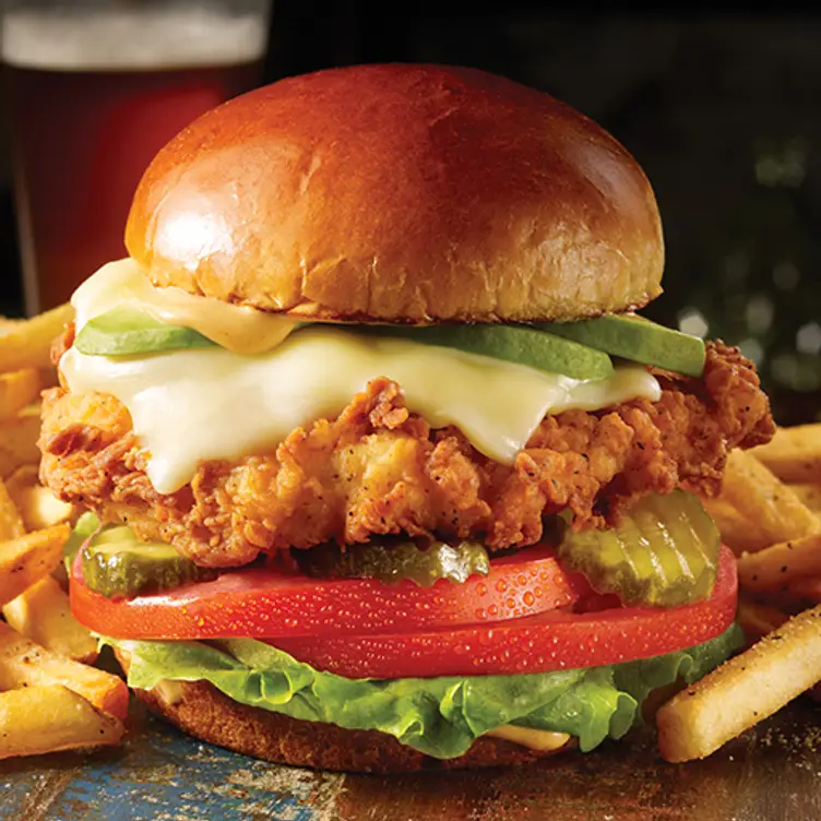 Southern Fried Chicken Sandwich - TGI FRIDAYS - Oak Park, Oak Park, IL