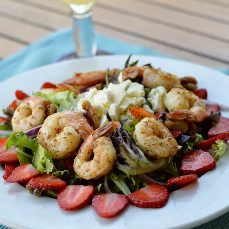 Strawberry Shrimp Salad - Malibu Beach Grill, Port Orange, FL