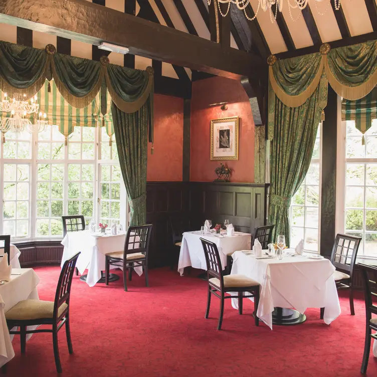 Restaurant at the Mere Court Hotel, Knutsford, Cheshire