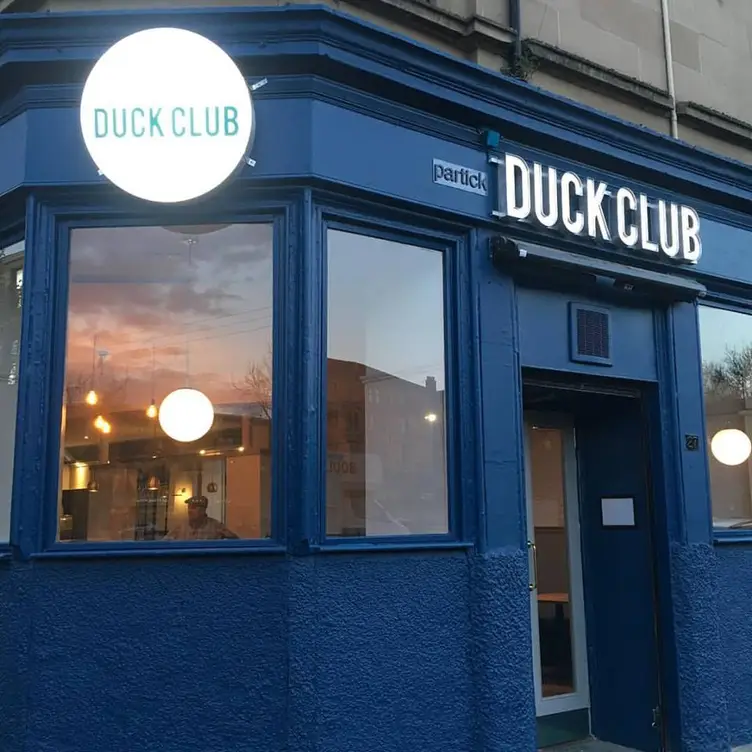 The Partick Duck Club, Glasgow, 