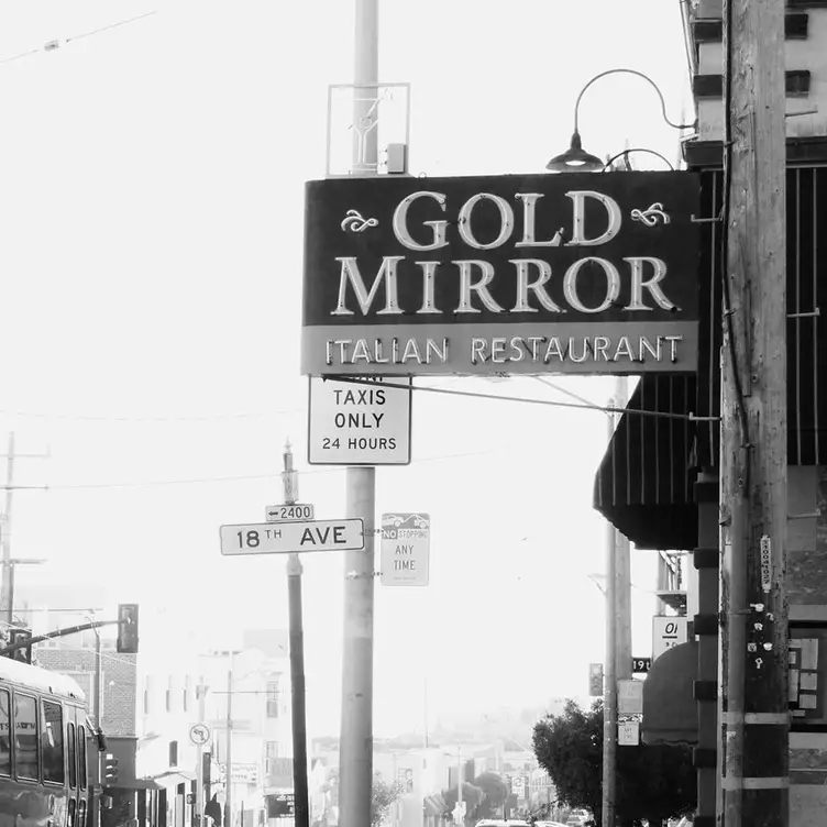 Gold Mirror Italian Restaurant CA San Francisco