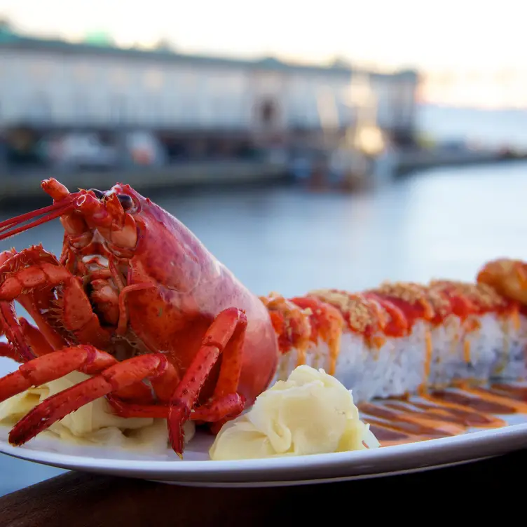Lobster Tempura Roll Sushi - Legal Sea Foods - Harborside, Boston, MA