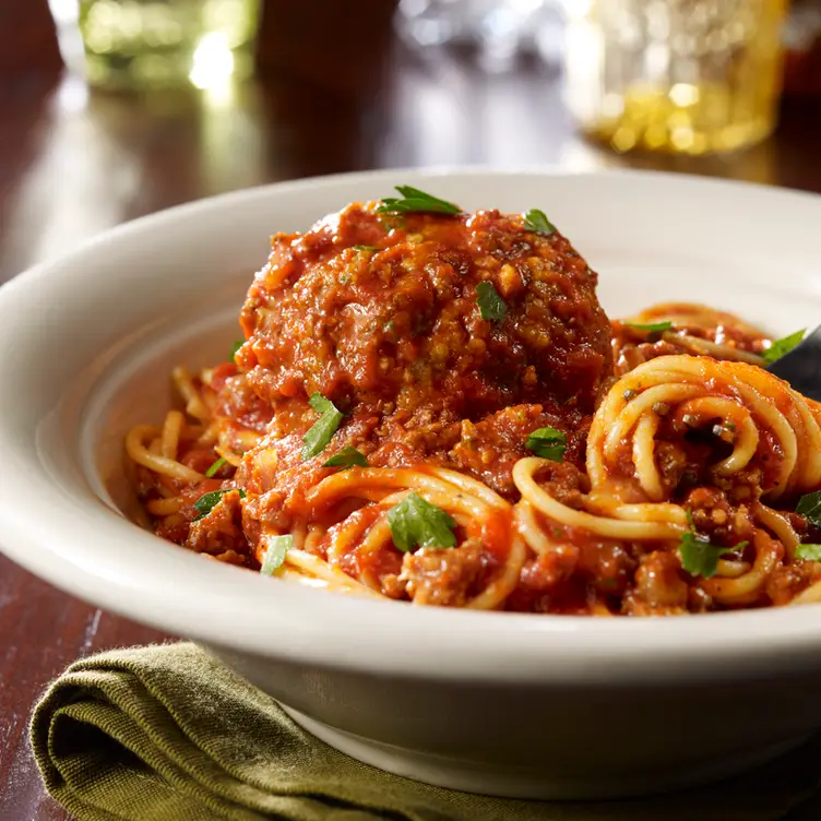 Spaghetti Marinara & Meatballs - Maggiano's - Boston, Boston, MA