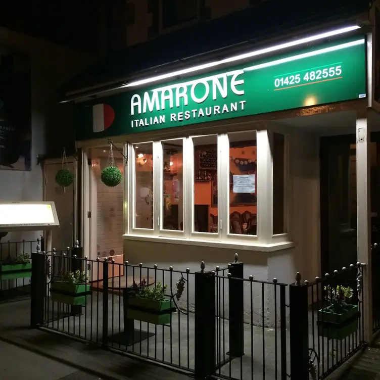 Amarone Italian restaurant, Ringwood, Hampshire