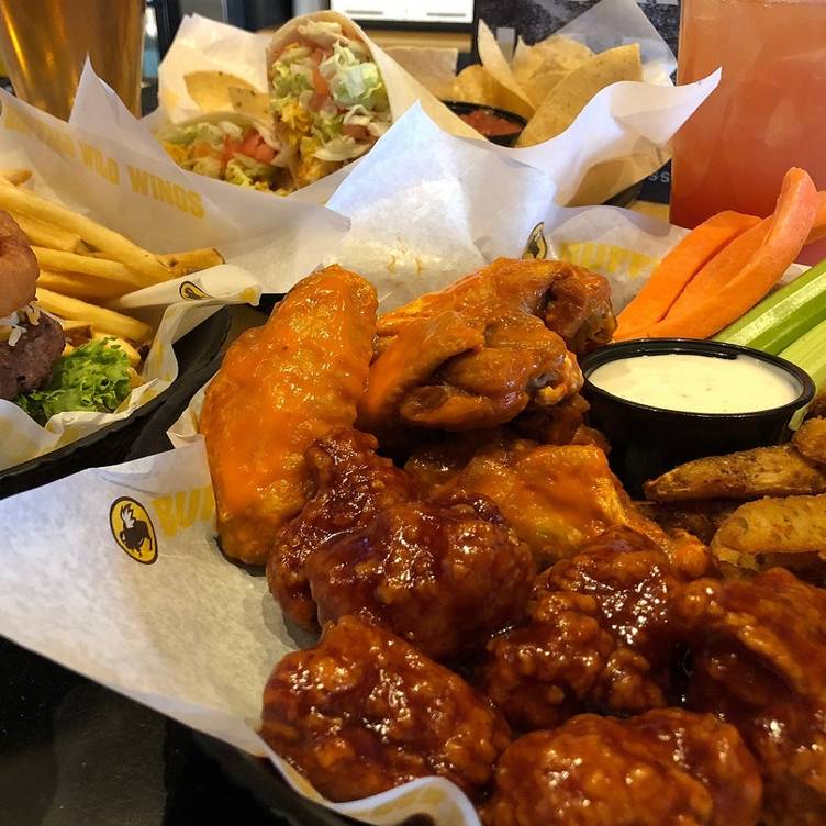 20 Boneless + 20 Traditional Wings + Fries - Nearby For Delivery or Pick Up