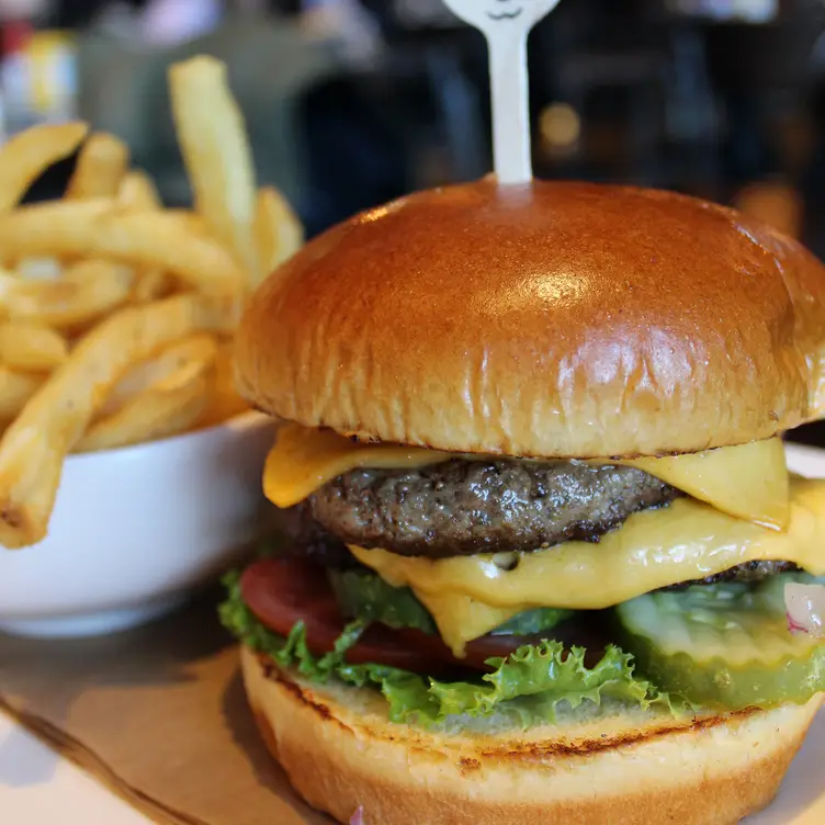 Holy Cow! Burger - Picture of Harry Caray's Tavern on Navy Pier