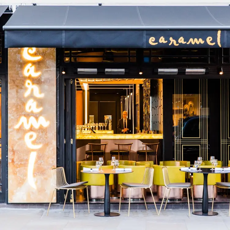 Caramel restaurant and lounge, London, 