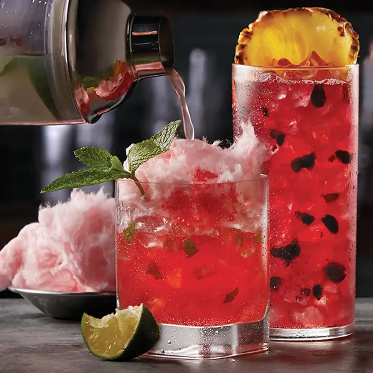Pink Punk Mojito and Diddy on the Beach - TGI FRIDAYS - DFW Airport C-30, Dallas, TX