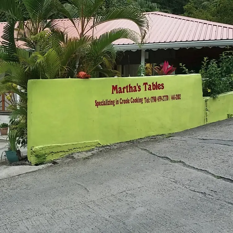 Martha's Tables - Martha's Tables, Soufrière, Saint Lucia