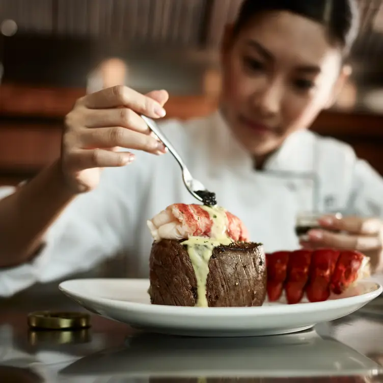 Filet And Lobster With Caviar - Fleming's Steakhouse - Sandestin, Miramar Beach, FL
