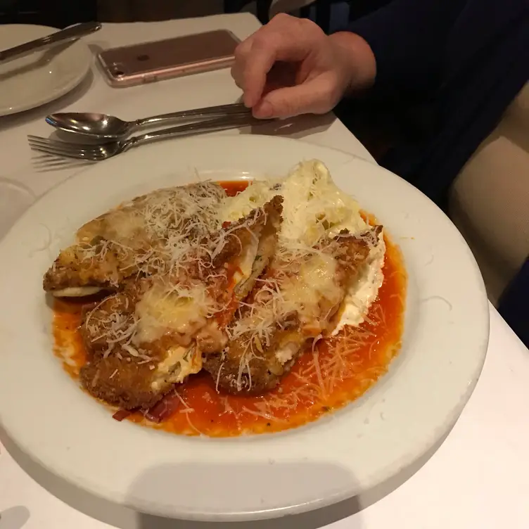 Chicken Parmesan with Homemade Fettuccine - Trattoria Roma, Columbus, OH