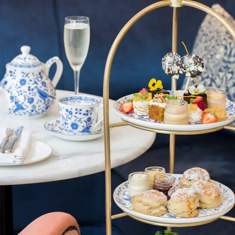 Afternoon Tea Lounge at The Tamburlaine Hotel, Cambridge, Cambridgeshire