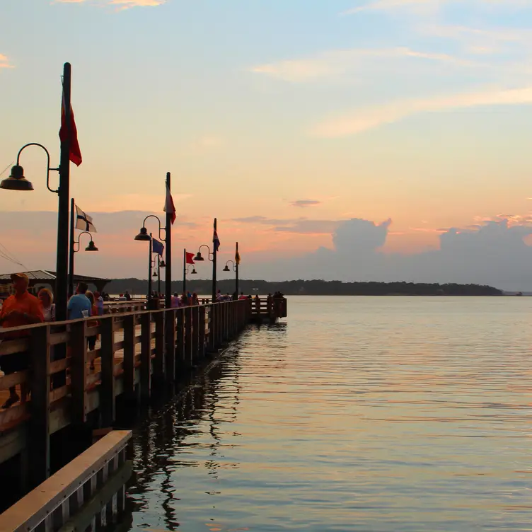Pier Sunset - Quarterdeck Waterfront Dining, Hilton Head Island, SC