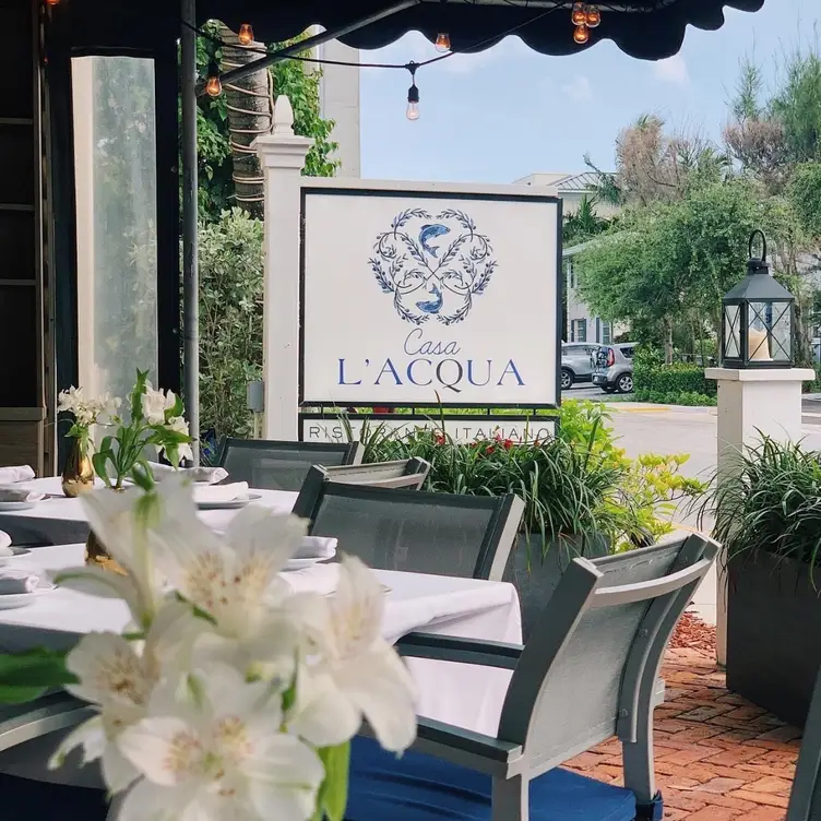 CASA L'ACQUA Ristorante Italiano FL Delray Beach