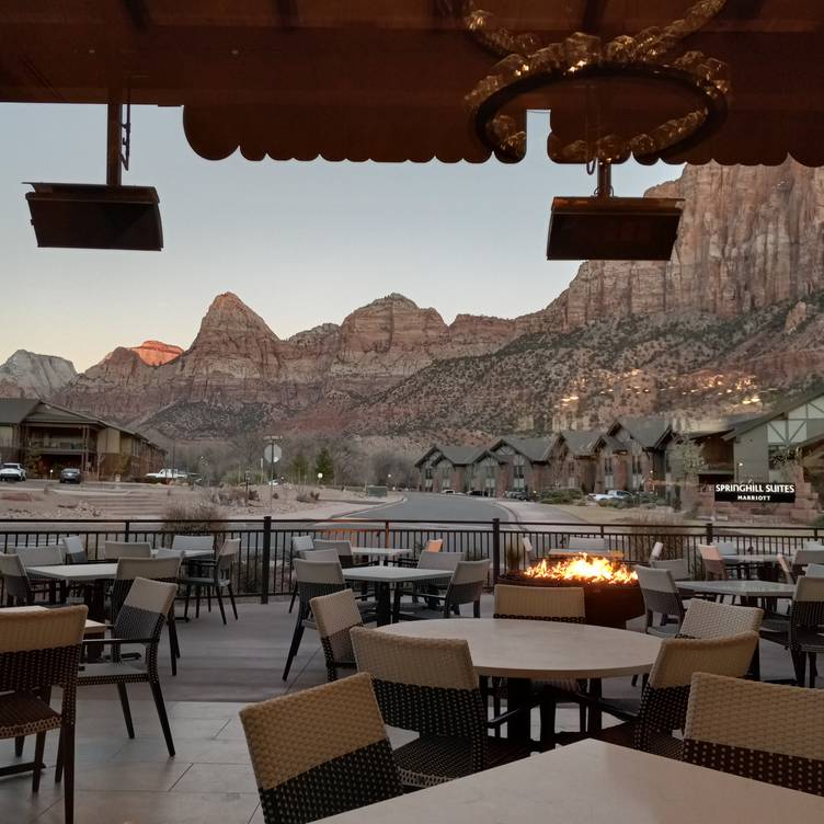 springdale utah restaurants with a view