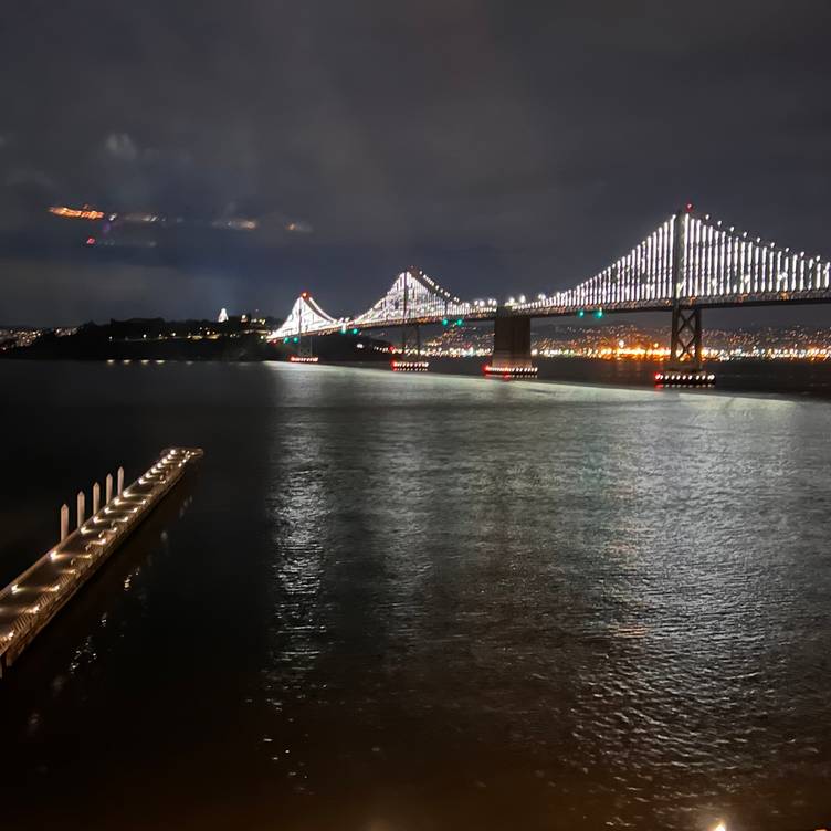 Vista Del Puente Colgante De La Suspensión Del Río Salmón En El