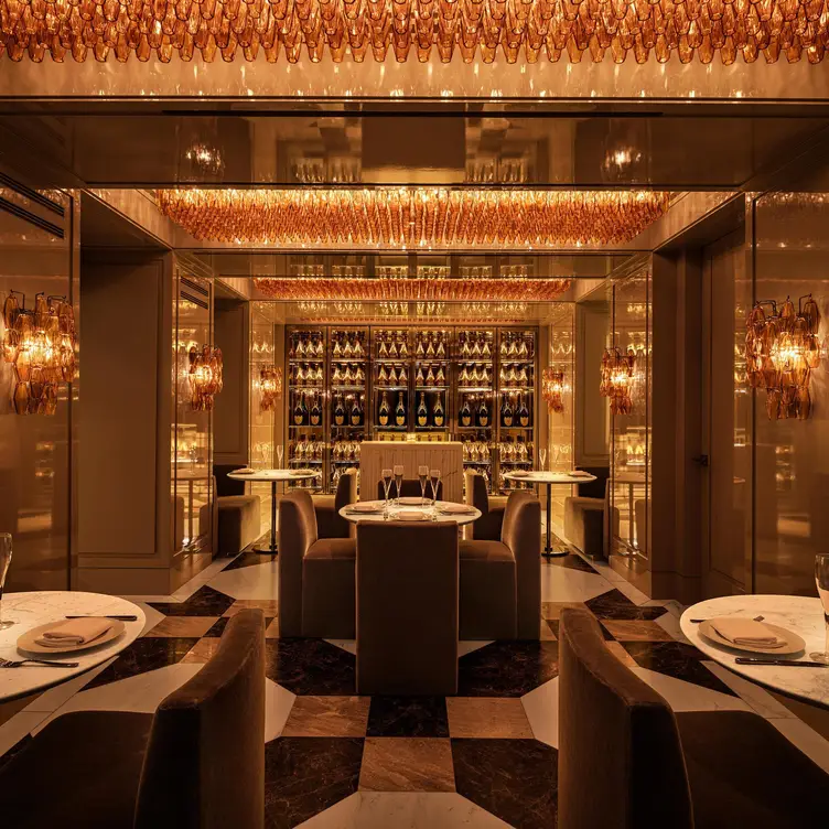 The Champagne & Caviar Bar at RH Guesthouse, New York, NY