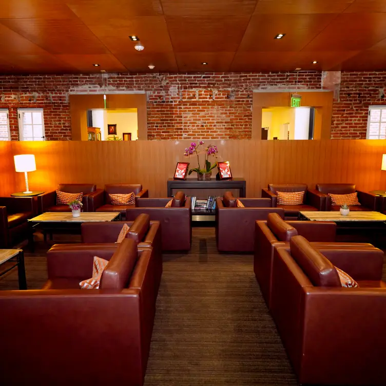 Cozy seating area at The University Club - USC University Club, Los Angeles, CA