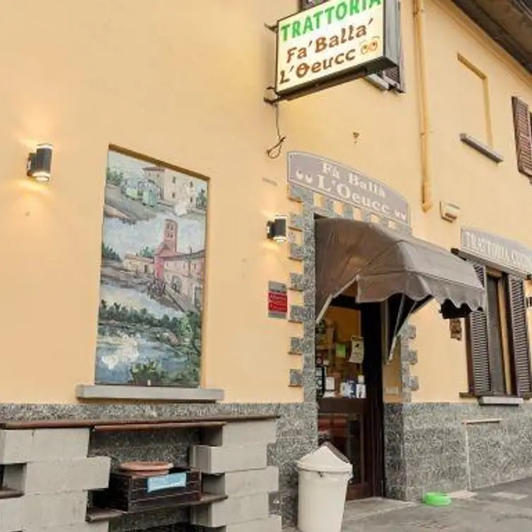 Trattoria Fa Balla l'Oeucc, Milan, LO