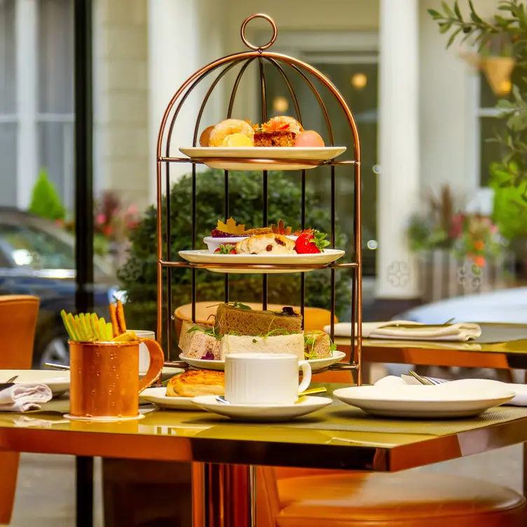 Afternoon Tea at the Blakemore Hotel, London, 