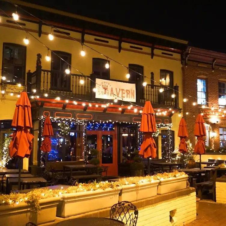 Christmas Decorations - Fells Point Tavern, Baltimore, MD