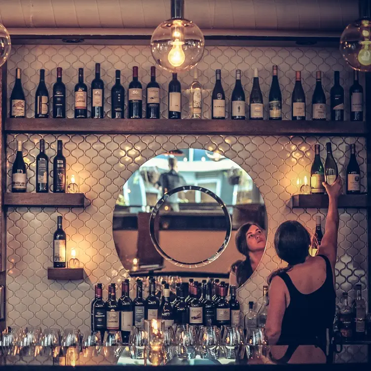 Lighting Candle - Obladee, A Wine Bar, Halifax, NS
