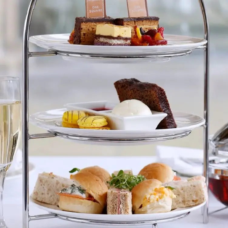 Afternoon Tea at One Square Restaurant, Edinburgh, 