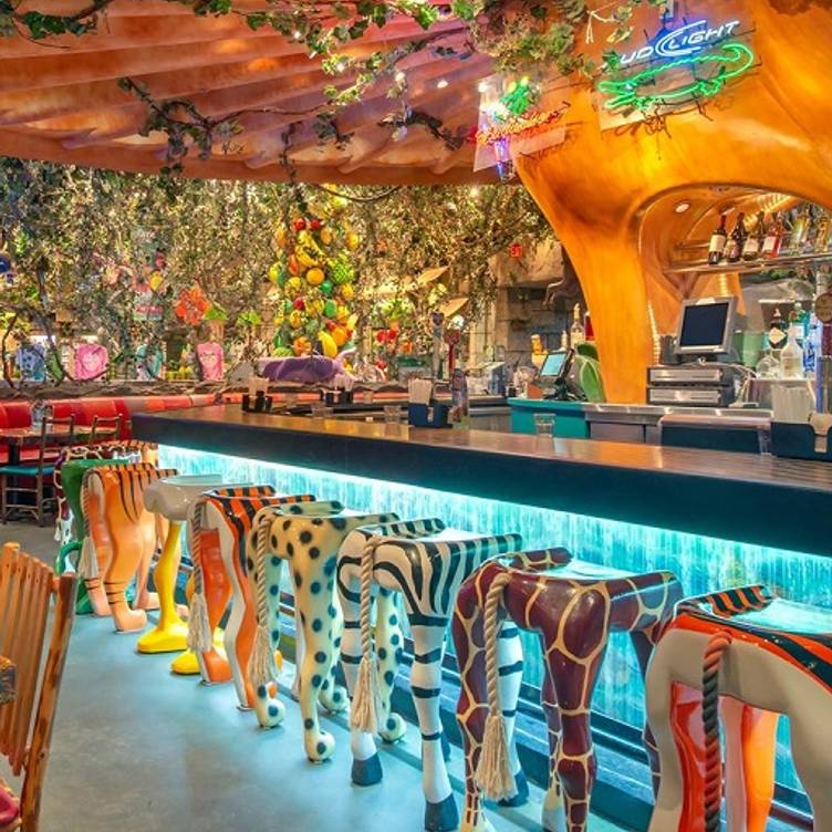 Rainforest Cafe Detroit Great Lakes Restaurant Auburn Hills Mi Opentable