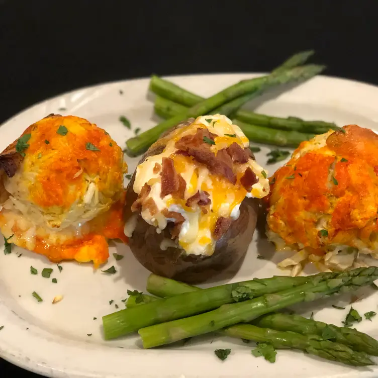 Twin Stuffed Lobster Tails  - DiPaolo's Ristorante Italiano, Penns Grove, NJ