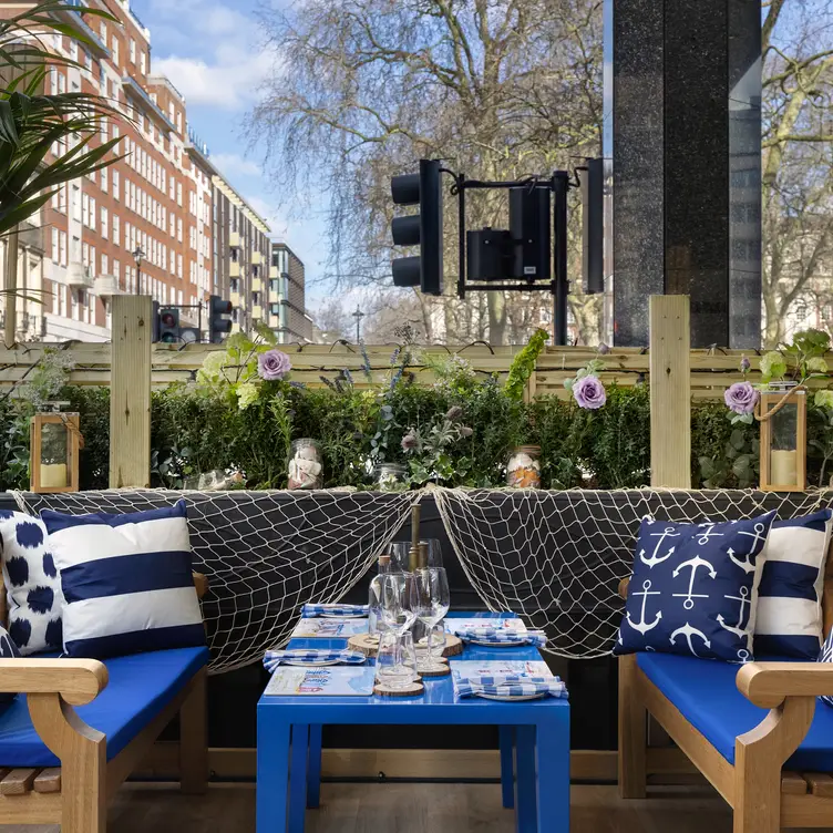 Pop Up Summer Terrace at The Churchill, London, UK