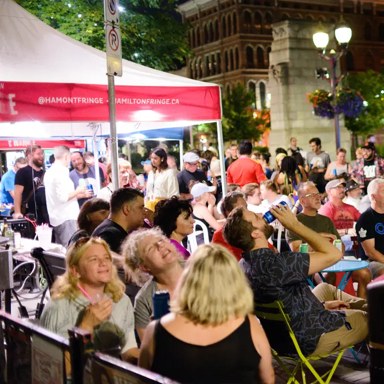 Fringe Club Patio at Hamilton Fringe Festival, Hamilton, ON