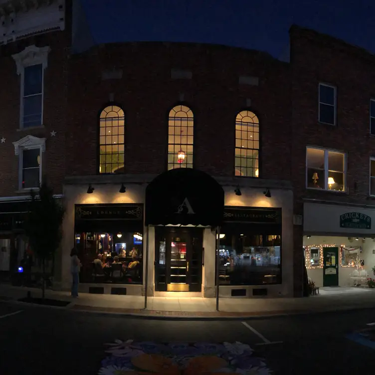 Facade from Main Street - The Alcove Restaurant & Lounge OH Mount Vernon