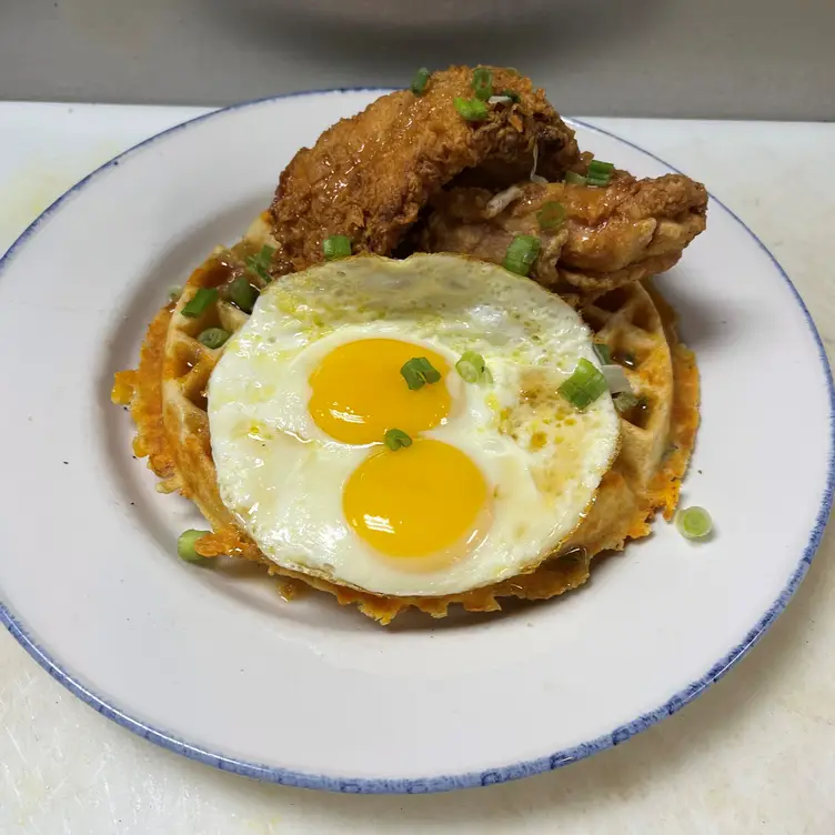 Southern Chicken and Waffles - American River Cafe -  Harrah's Lake Tahoe, Stateline, NV