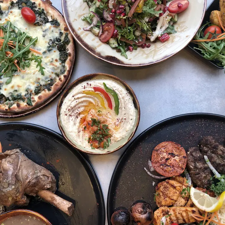 Exquisite Lebanese Meze in an insta-worthy setting - Grilandia Chiswick, London, Chiswick