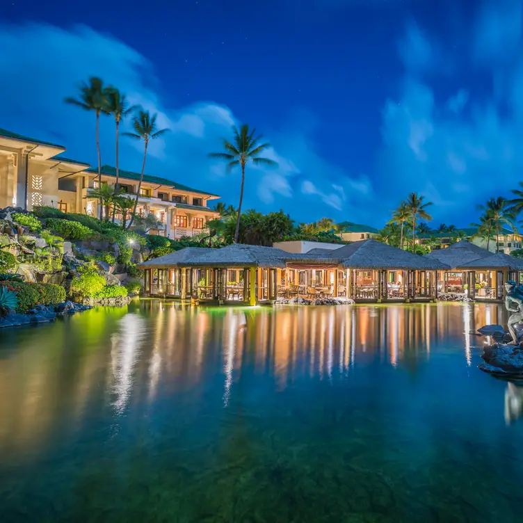 Gorgeous setting in thatched bungalows - Tidepools - Grand Hyatt Kauai, Poipu, HI